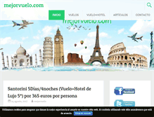 Tablet Screenshot of mejorvuelo.com